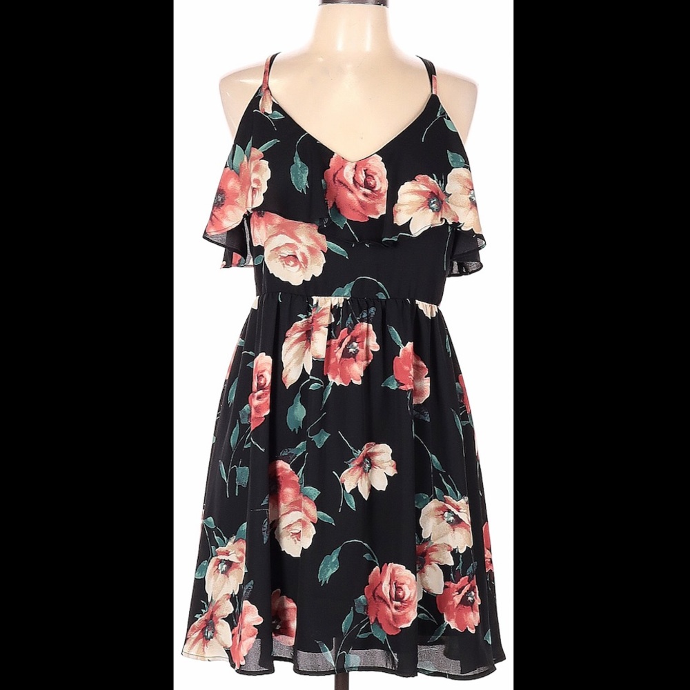 Floral cocktail dress